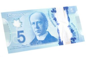 Buy counterfeit $5 CAD notes