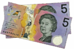 Buy counterfeit $5 AUD Notes